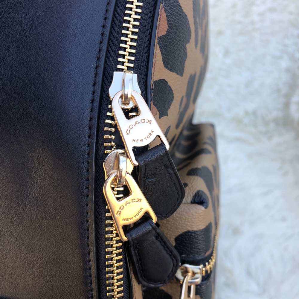 🔥LAST ONE🔥Coach Leopard Backpack - Picture 4 of 9